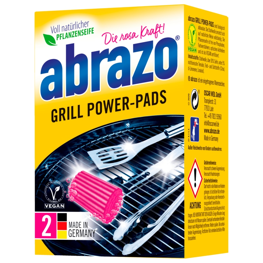 abrazo Grill Power-Pads 2er